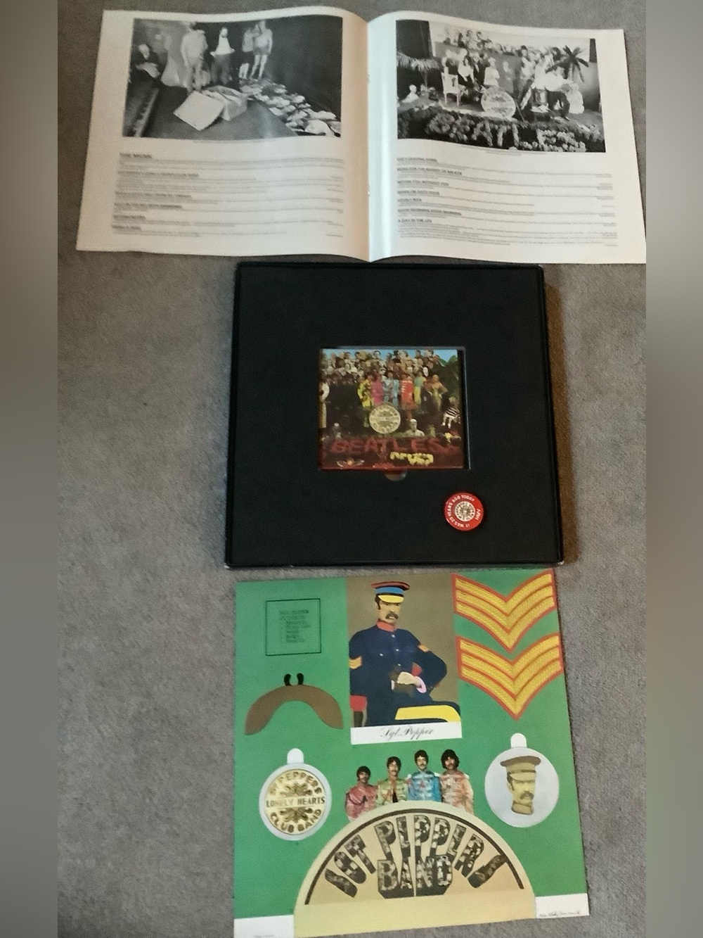 The Beatles Sgt Peppers Lonely Hearts Club Band HMV CD Box Set